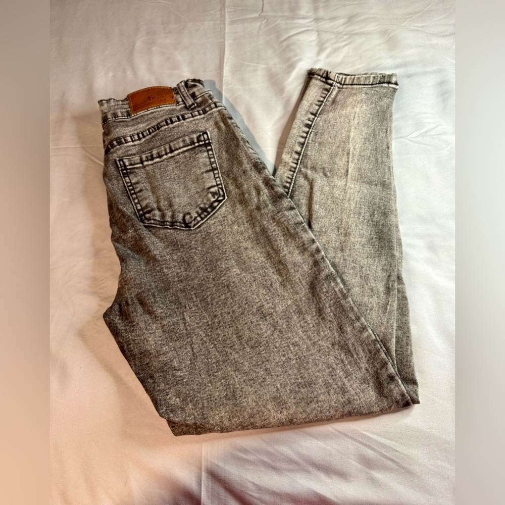 Elena Boteli  Gray Denim Jeggings